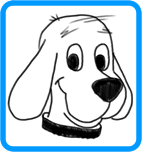 Clifford coloring page