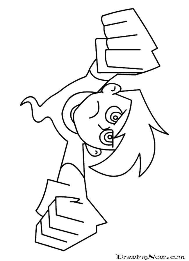 danny phantom coloring pages game time - photo #12