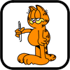How to draw Garfield