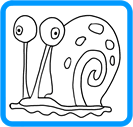 Gary the Snail coloring page