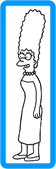 Marge Simpson coloring page