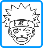 Naruto coloring page