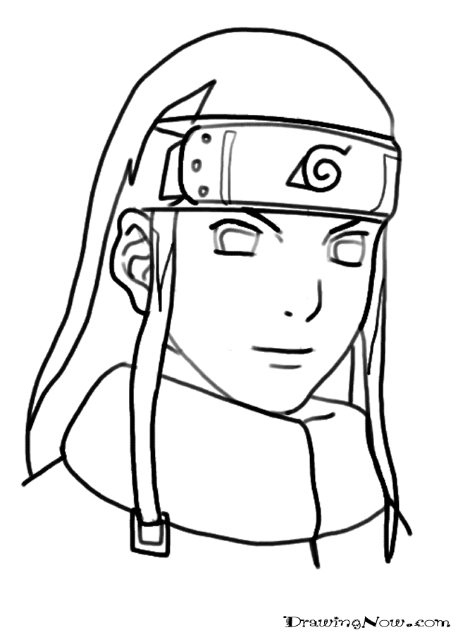 97 Naruto Neji Coloring Pages  HD