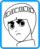 Rock Lee coloring page